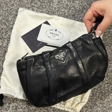 Prada Leather Clutch Bag