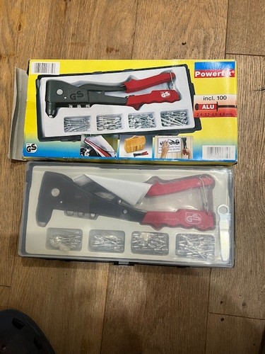 Powerfix hand riveter - powerfix, set