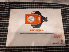 Honda CG110/125 factory parts