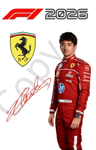 Charles ferrari signed 7x5 pre - charles,