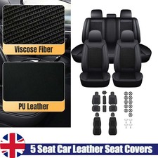 Deluxe Black PU Leather Full