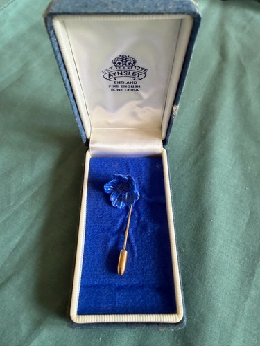 Vintage aynsley bone china pin - bone,
