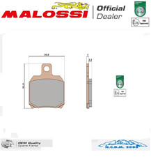 Malossi Brake Pads Post