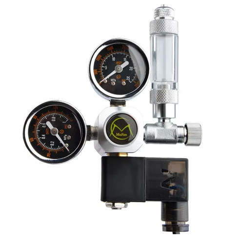 Aquarium system dual gauge co2 - system,