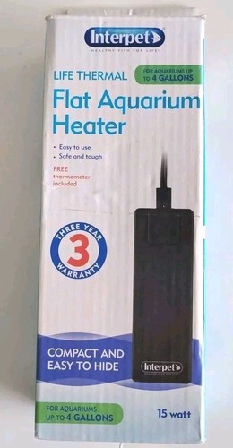 Flat aquarium heater - heater, life