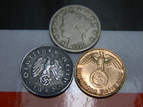 Wwii 10 reichspfennig - 2,