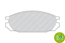 Brake Pad Set, disc brake for NISSAN:PATROL IV,SAFARI IV,PATROL GR  