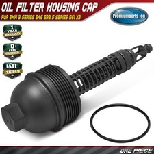 Oil Filter Housing Cover Cap for BMW 3 Series E46 E92 5 Series E61 X3 X5 E70 X6