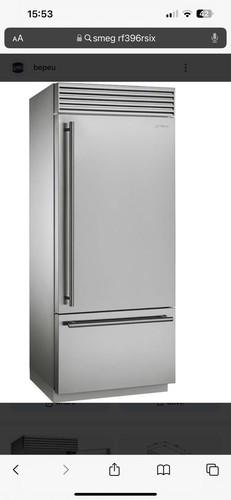 Smeg fridge freezer graded - smeg,