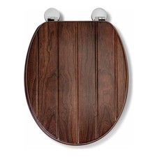 Croydex Molvena Wooden Toilet