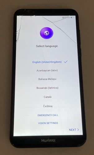 Huawei 2018 black android - y7,