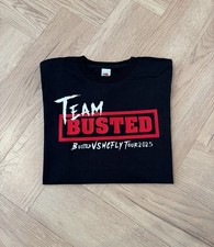 Busted vs McFly - Team Busted Tour T-Shirt unofficial Fan | Unisex Oversize fit