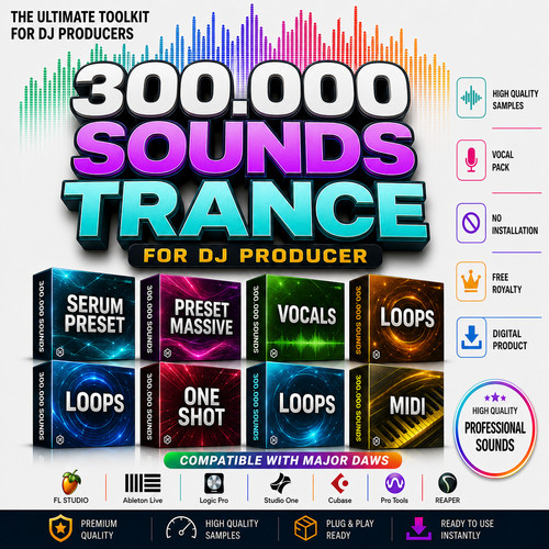 300 000 trance sounds - trance, for