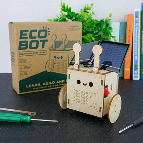 Eco bot solar powered robot - eco-bot,
