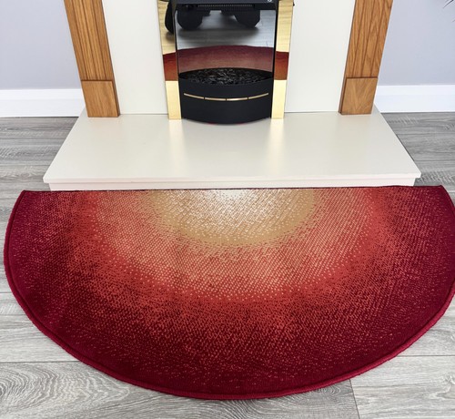 Semi circle fireside rugs half - semi,