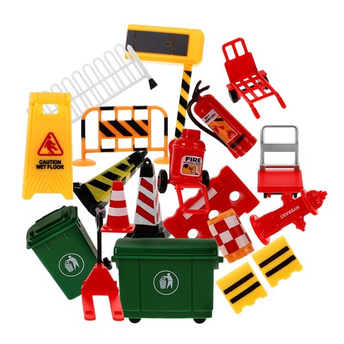 Pcs mini road signs - pcs,