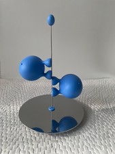 Alessi Lilliput Blue Salt & Pepper Shakers Magnetic, Vintage