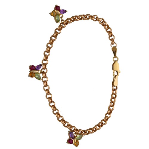 9ct gold bracelet 25g fancy - 9ct,