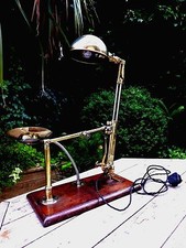 Antique Harris Design Solid Brass Welding Cutting Torch No.62 Desk Table Lamp