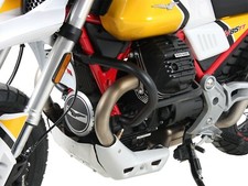 Moto Guzzi V85TT Engine Guard Crash Bars - Black HEPCO & BECKER (From 2019)