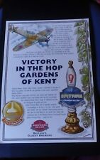 SHEPHERD NEAME - VICTORY IN THE HOP GARDENS OF KENT - POSTER. 