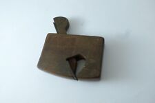 2 1/2" Long x 5/8" W, Compass Round, Violin Plane, Mahogany (1484)