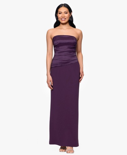 Betsy adam strapless gown 6 - betsy,