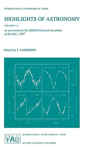 Highlights of astronomy - highlights,