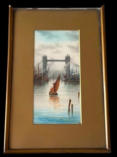 Antique victorian watercolour - victorian,