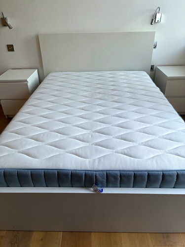 Ikea malm white - ikea, bed