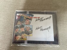 Walt Howarth Autograph On Card
