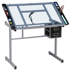 Yaheetech Mobile Drawing Table