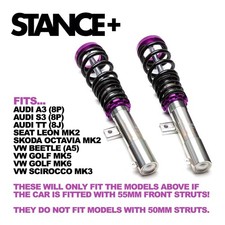 Stance+ Ultra Front Coilovers