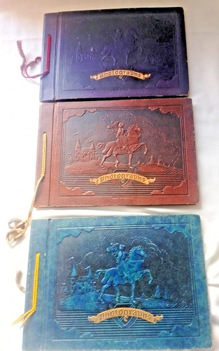 Old scrap photo albums - albums, all