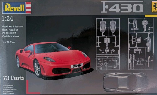 Revell ferrari f430 - f430, 1/24