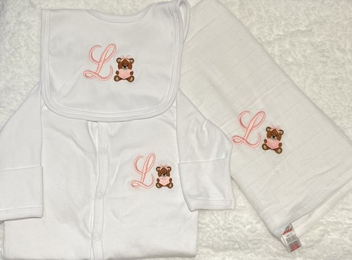 Embroidered personalised baby - personalised,
