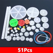51pcs Plastic Gears Set