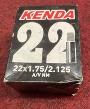 KENDA 22 x 1.75/ 2.125  BIKE INNER TUBE CAR valve