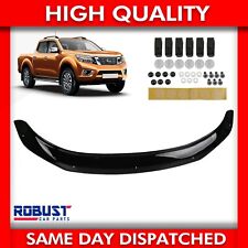 FOR NISSAN NAVARA BONNET WIND STONE DEFLECTOR PROTECTOR GUARD 2016-2022