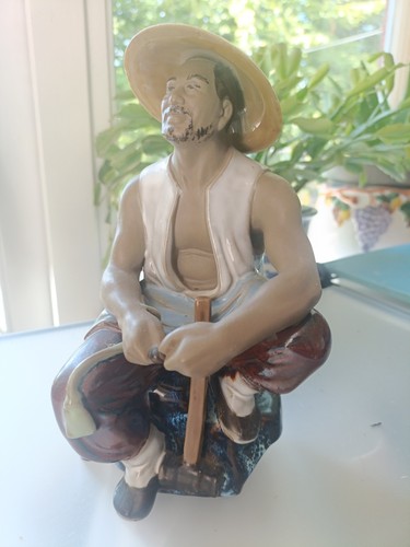Chinese mudman figurine man - mudman,