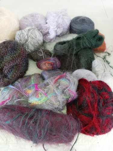 Bag 750gms mohair type - bag, yarn