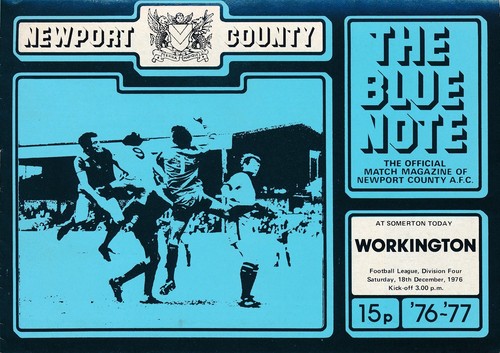 Newport workington 1976 - v, 1976/1977