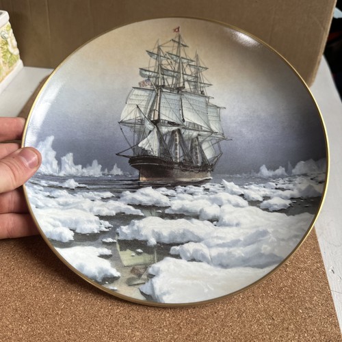 The great clipper ships plate - ships,