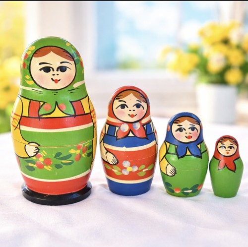 Nesting matryoshka dolls - matryoshka,