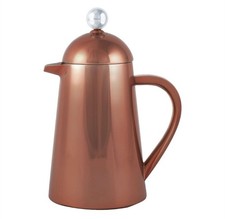 La Cafetiere Thermique Copper Double Walled 8 Cup with Lid 1 Litre