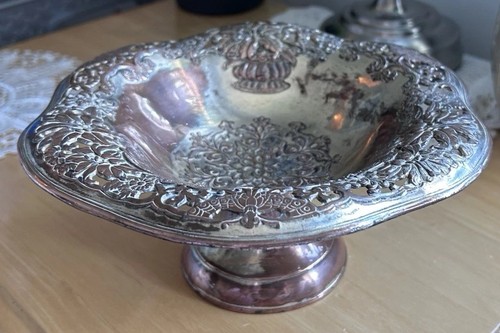 Pretty antique silver plate - pretty,