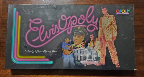 Vtg 1995 elvisopoly monopoly - 1995,