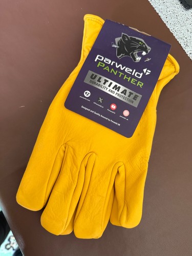 Parweld panther yellow leather - panther,