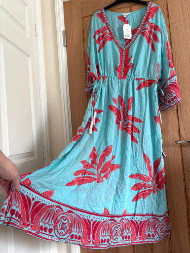 New monsoon pamela turquoise - new, 'pamela'