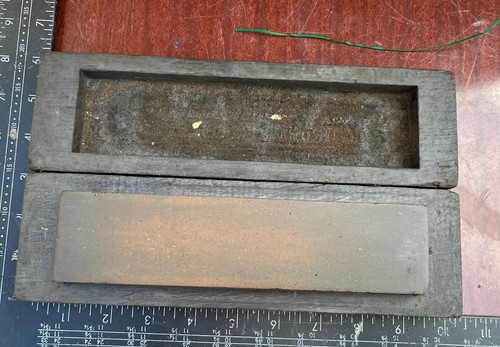 Vintage oil stone sharpening - oil,